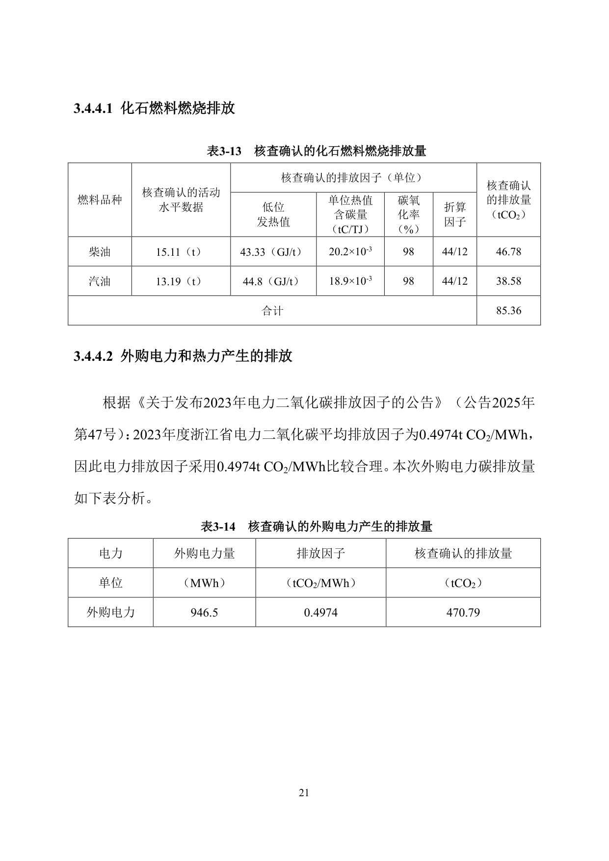 浙江爱特利汽车用品有限公司 温室气体排放核查报告（2025年度）